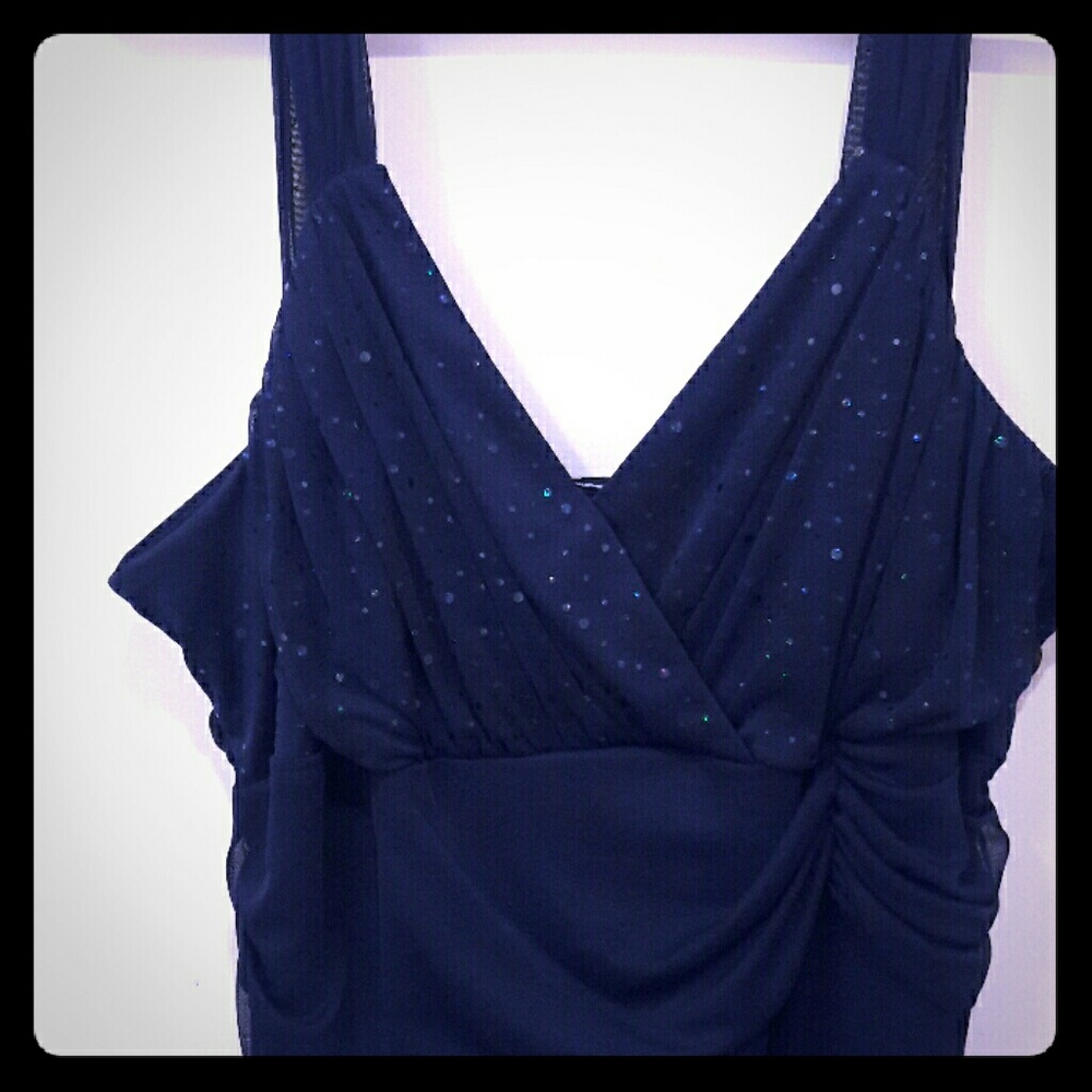 Torrid Dark blue sparkle dress