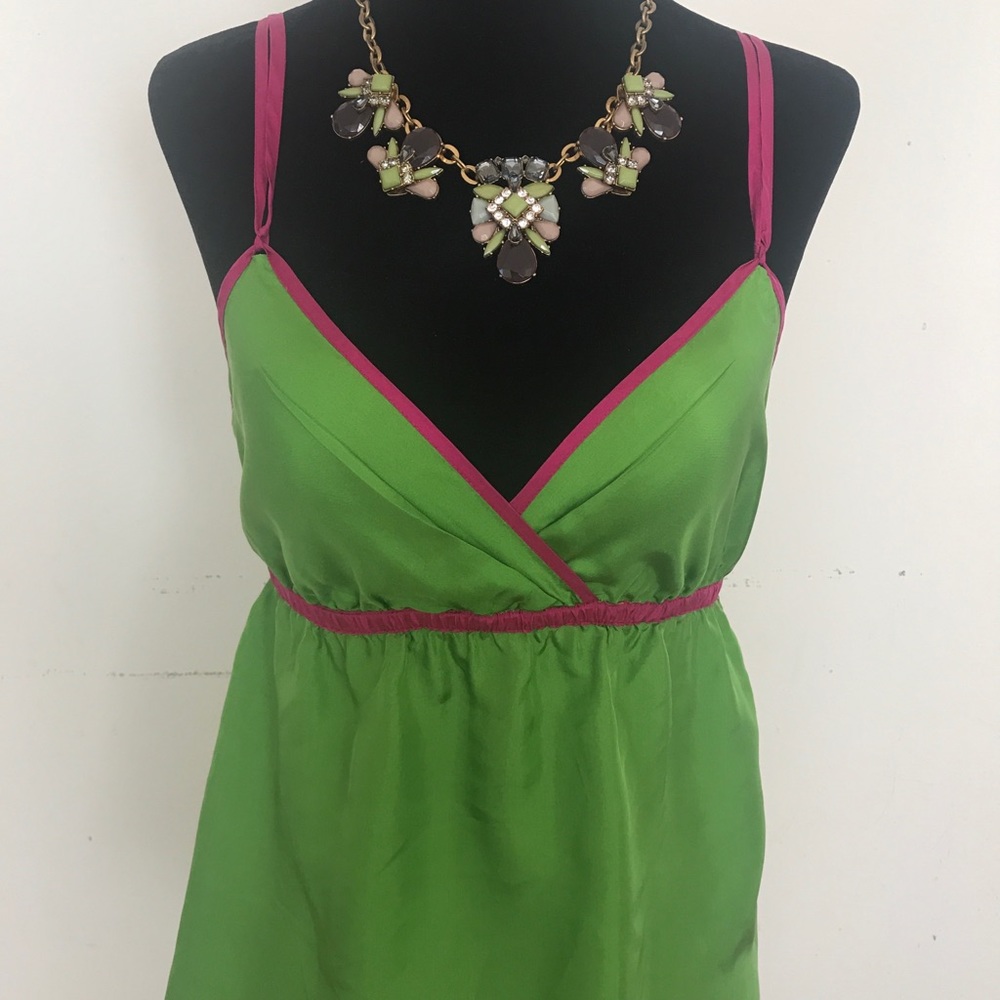 Silk shell blouse
