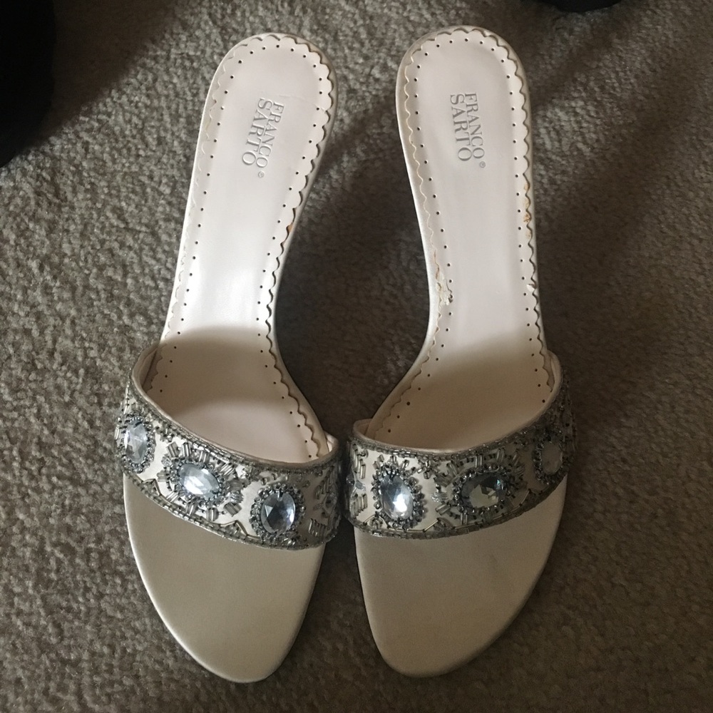 Franco Sarto Jeweled Sandal