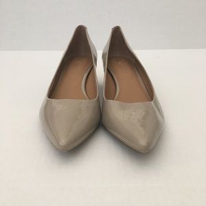 New Light Grey Calvin Klein Block heels