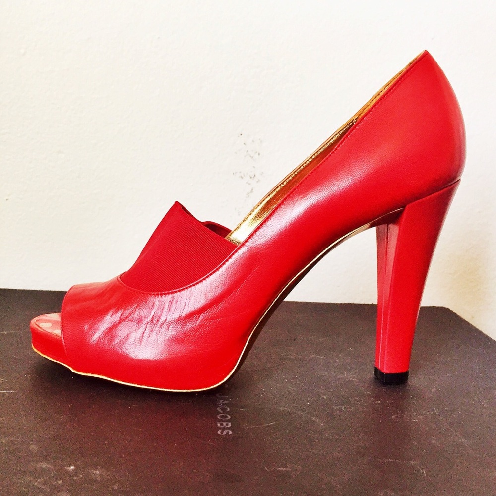 Christian lacroix Red heels heels 6.5