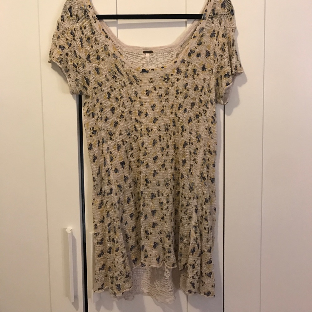 Free People Crochet Type Top