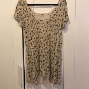 Free People Crochet Type Top