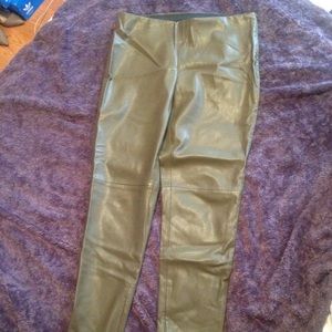 Zara faux leather pants (Butter soft)