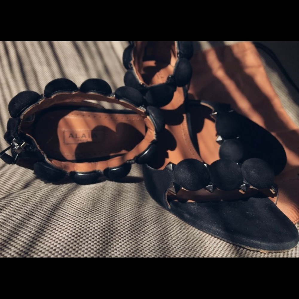 Alaia high heel open toe shoe