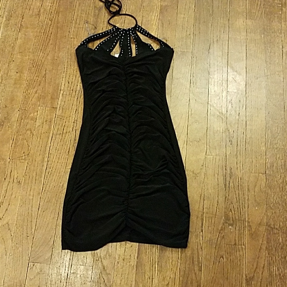 Sexy black dress