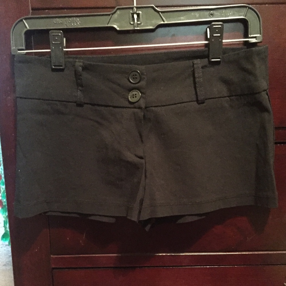 Black shorts