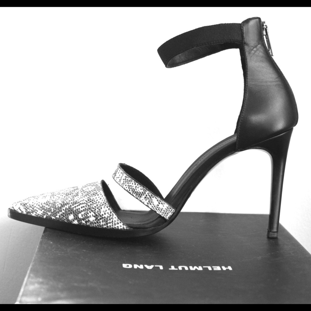 Helmut Lang - Mimeo Point Toe High Heel Shoes