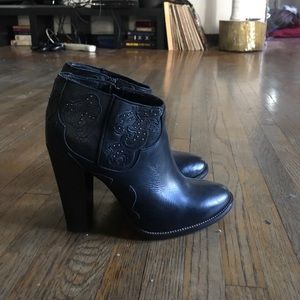 Diesel western style booties