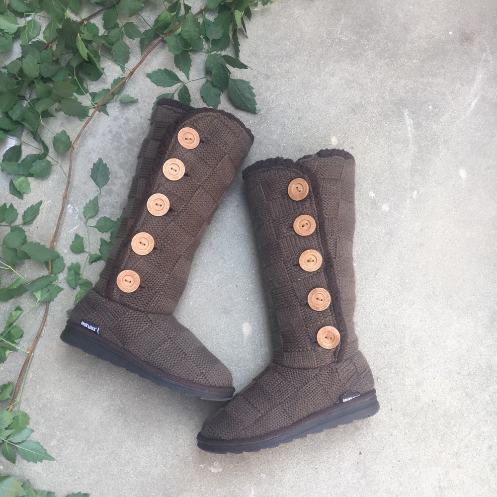 Muk Luks Knitted Boots