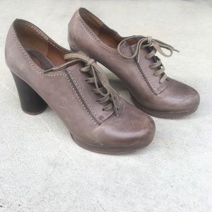 Chloe lace up low boots