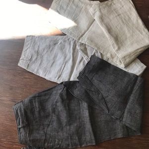 Set of three linen pants (best deal)