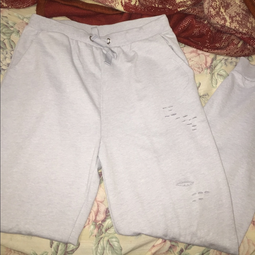 High waisted joggers