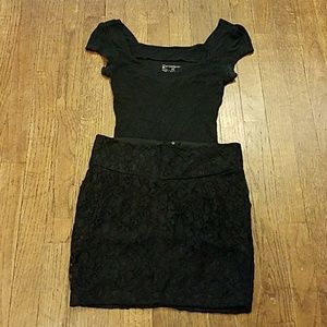 set skirt and top
