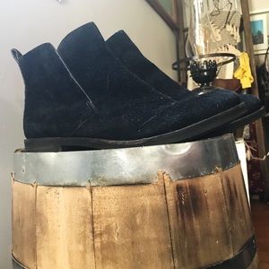 Lucky Brand Black Suede Boot