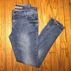 ZARA Zip Skinny Leg Jeans
