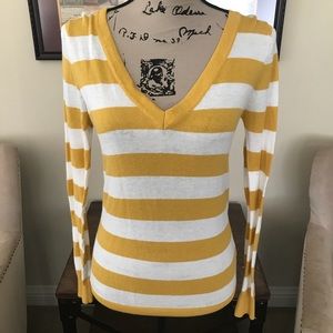 Forever 21 striped thin long sleeve shirt