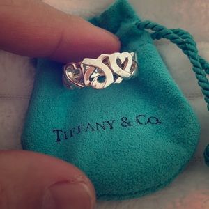 Authentic Paloma Picasso Triple Heart Ring