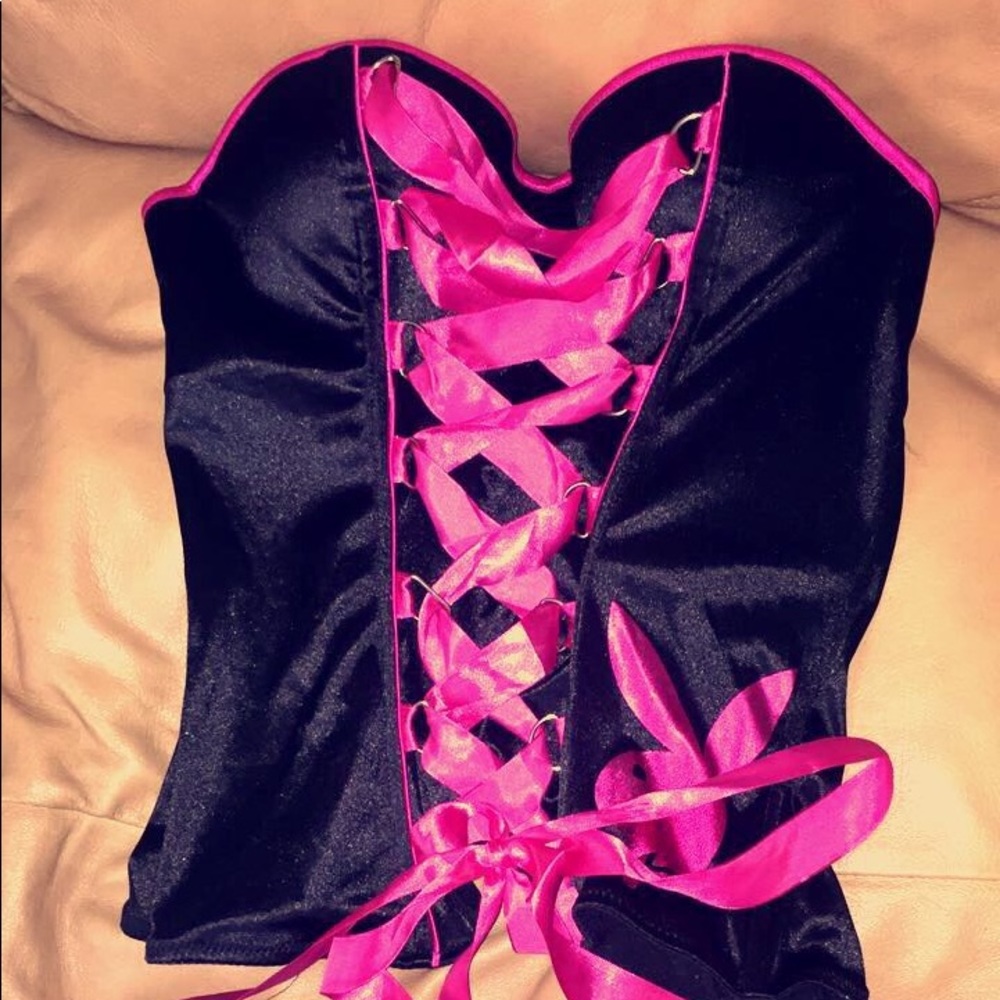 Play boy lingerie. It can fit      M& L