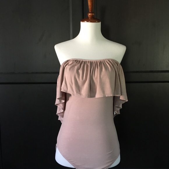 Miss Chievous Tops - Over the shoulder body suit