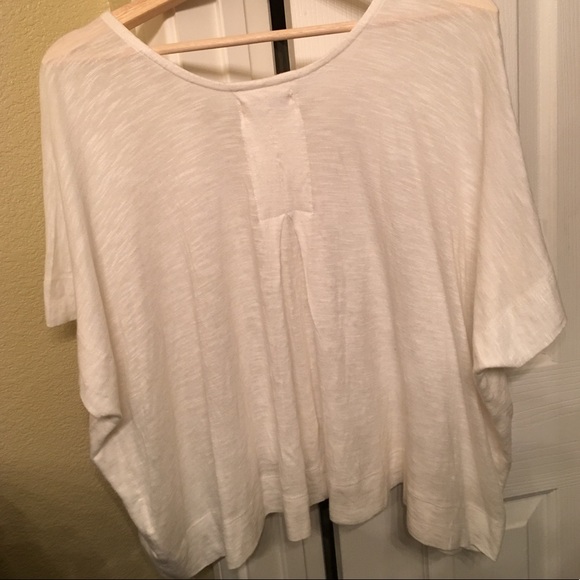 New ANTHROPOLOGIE Porridge White Top Sz XS - Picture 8 of 8
