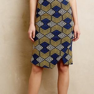 Anthropologie Maeve Kanara pencil skirt
