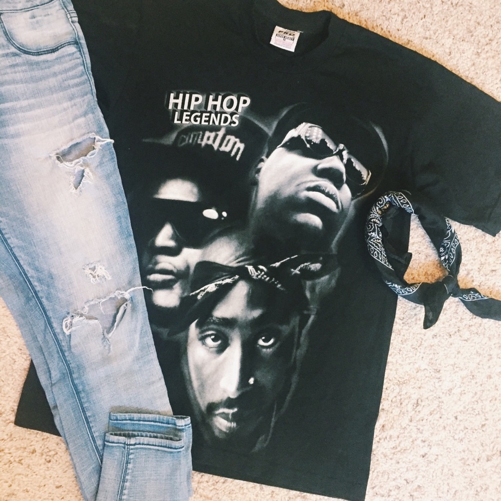 Hip Hop Legends Shirt🎶 Tupac Notorious BIG Eazy E
