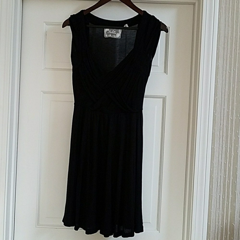 Anthropologie Deletta black dress