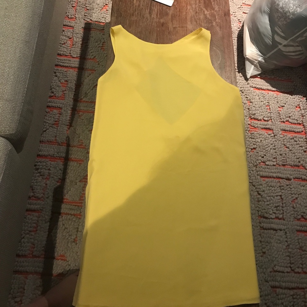 Yellow Alice and Olivia Dress