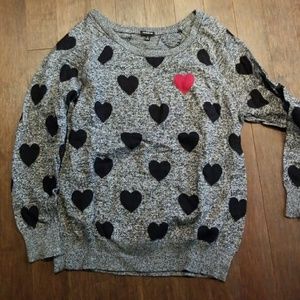 Hearts Sweater