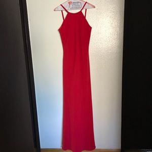 Calvin Klein red dress
