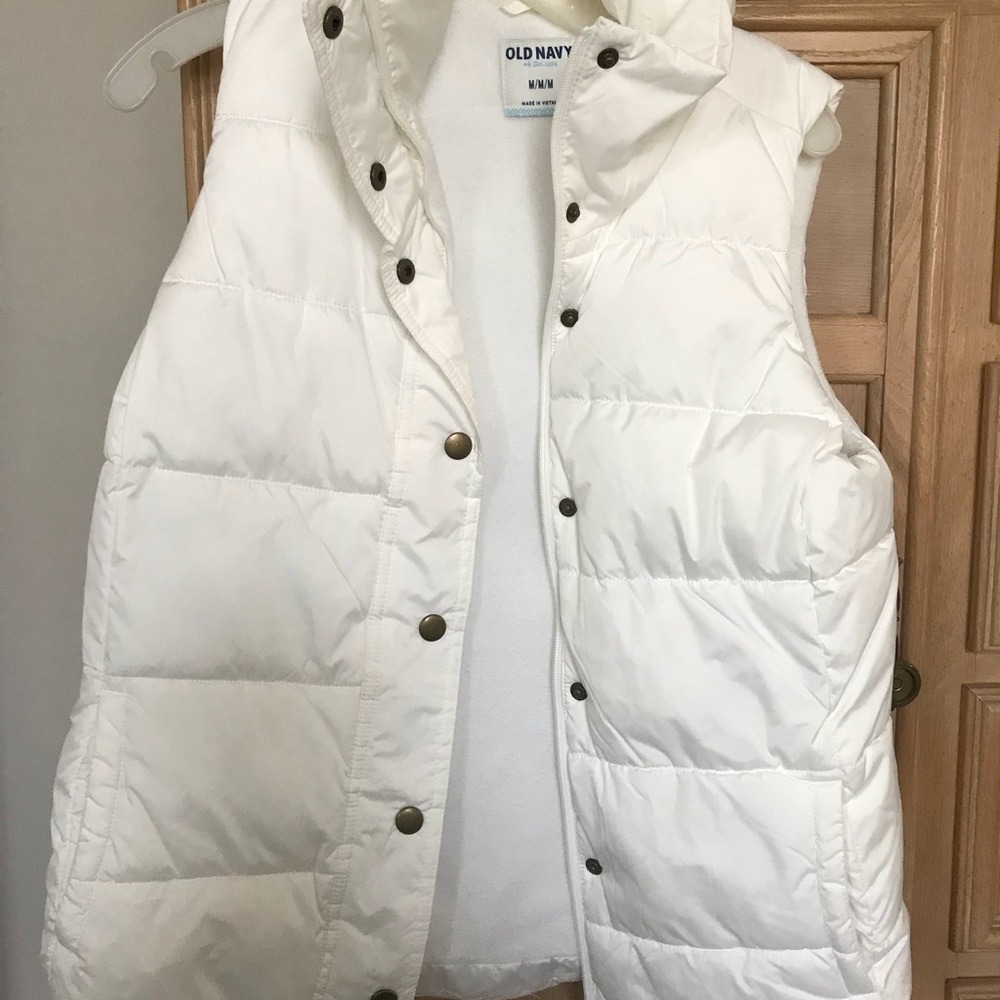 Old Navy White Vest