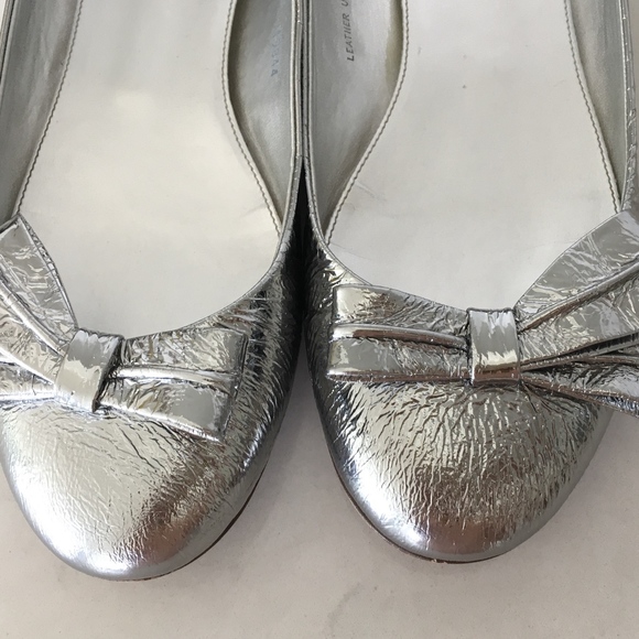 J CREW WOMEN'S MIRRORED BALLET FLATS SZ 9 - Picture 4 of 5