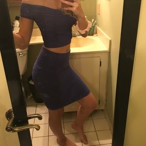 Two piece dress from Bebe