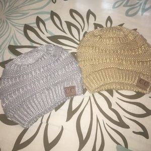 Set of 2 CC Beanies