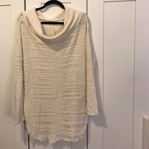 Free People Cream Sweater