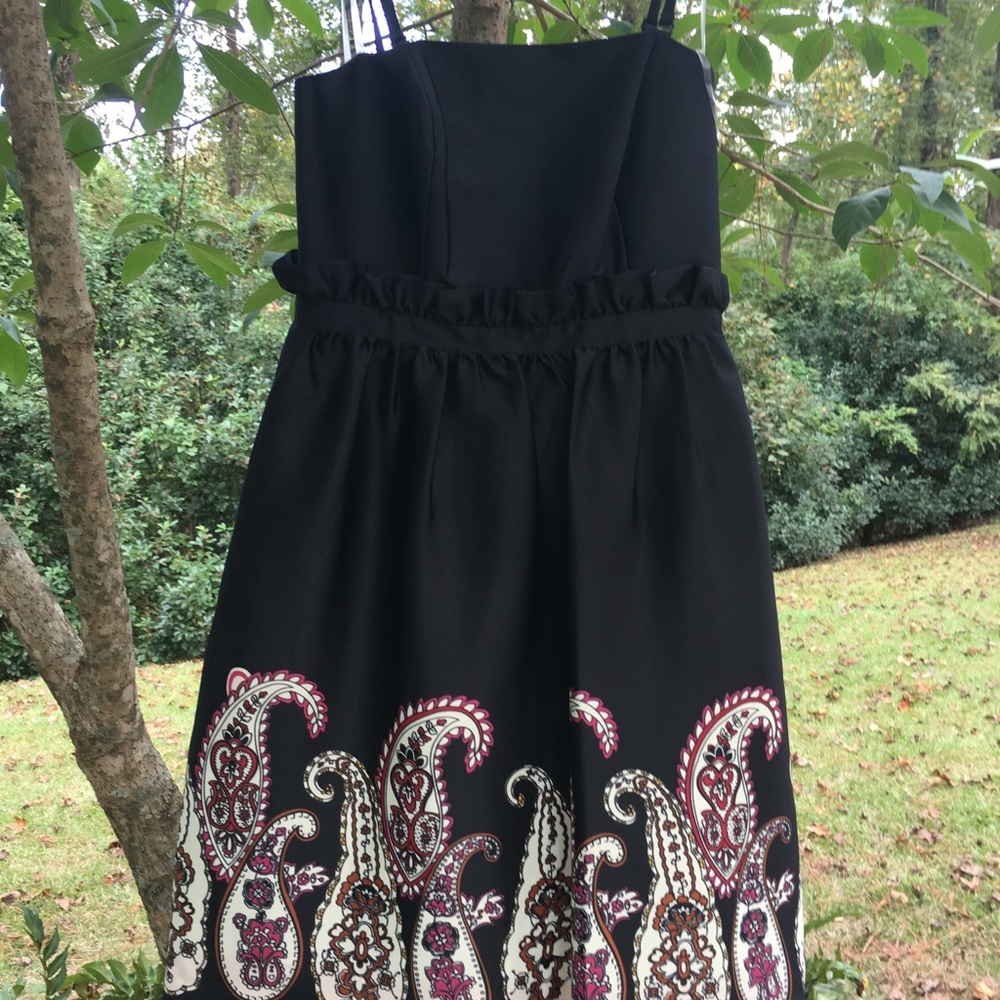 Black cocktail dress