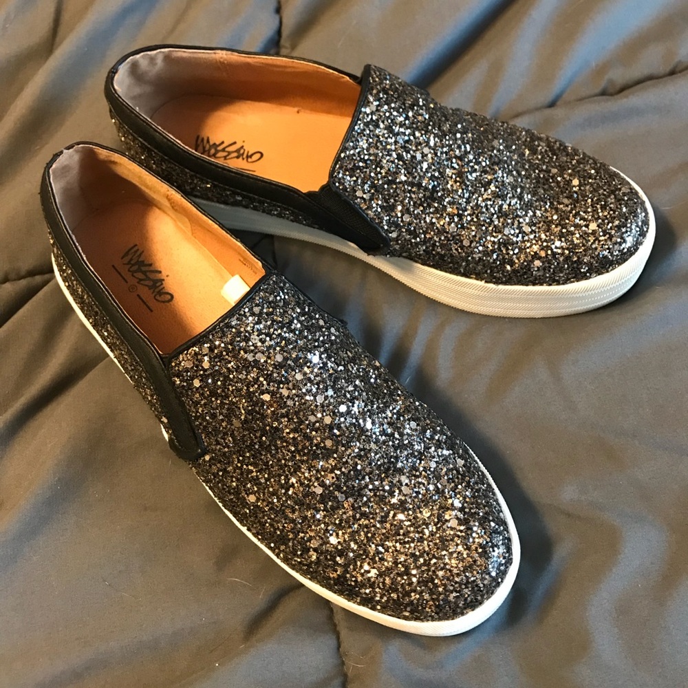 Mossimo Glitter Platform Sneakers