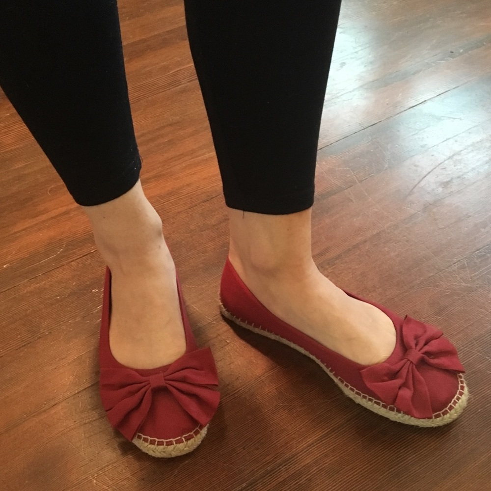 Natural Soul Red Canvas Shoe