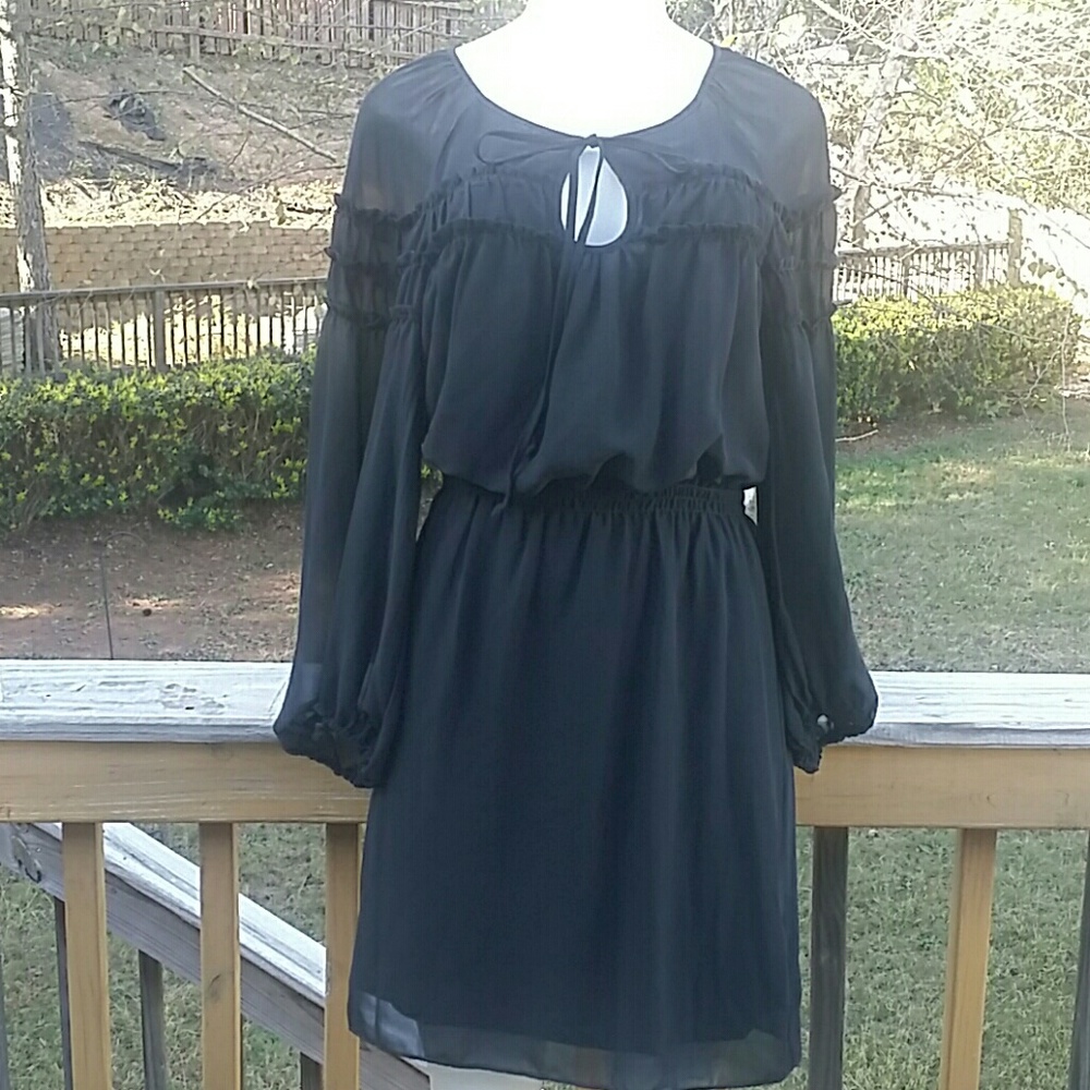 ✔Max studio black dress