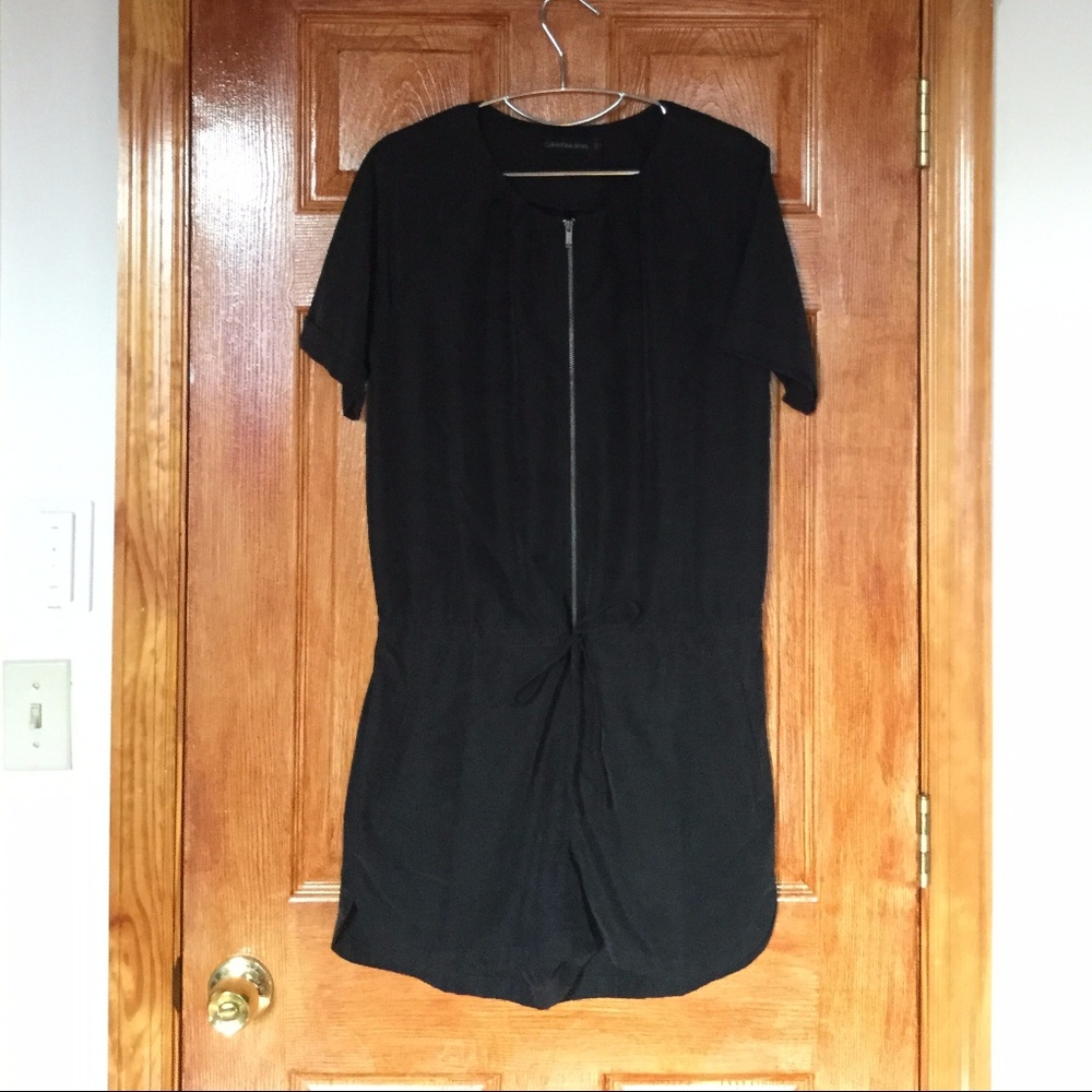 *SOLD* Charcoal Gray Calvin Klein Jumpsuit