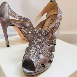 LK Bennett Sz 7 Crystal Shoes