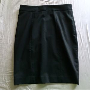 Club Monaco brand new black wool pencil skirt