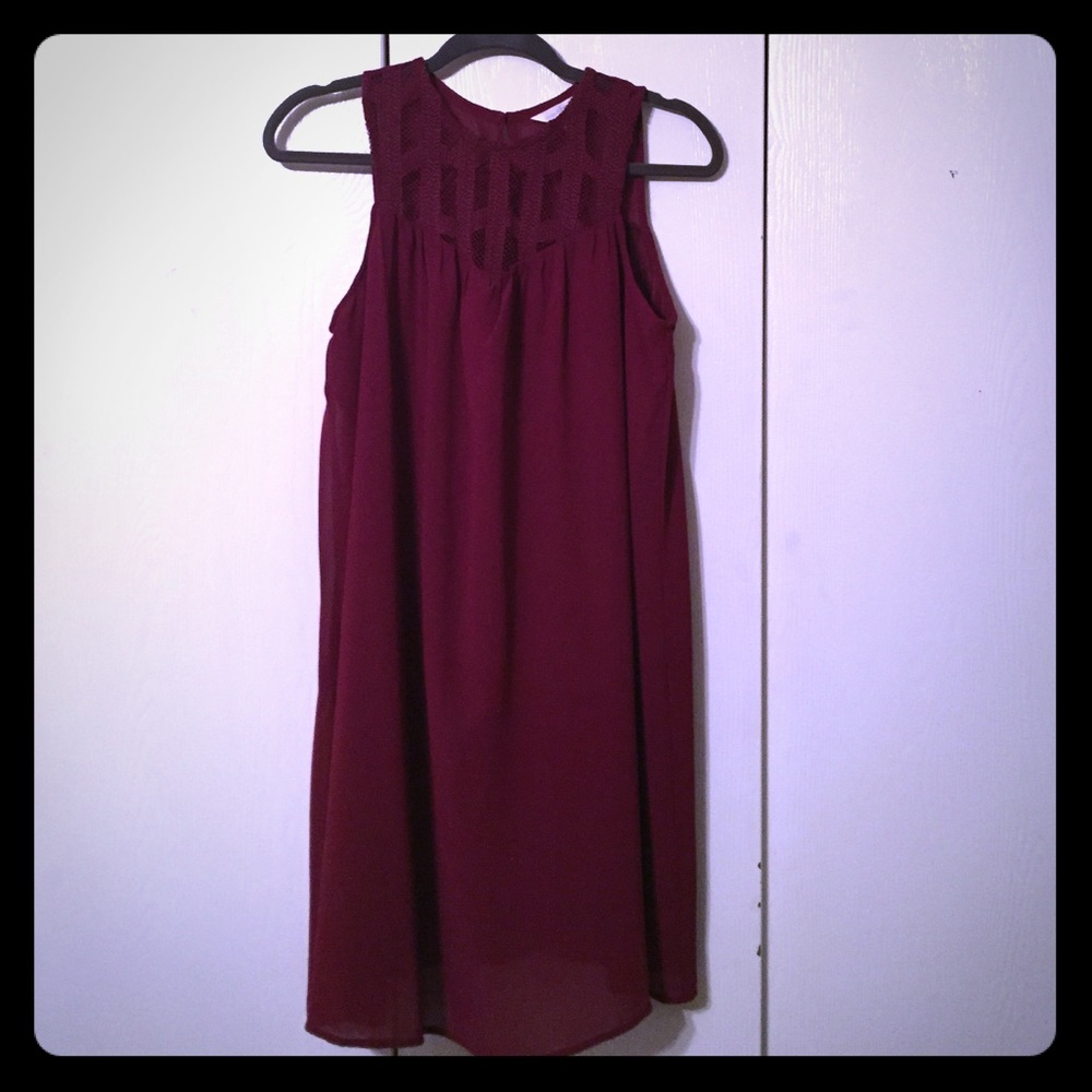 Maroon M Charming Charlie’s Dress