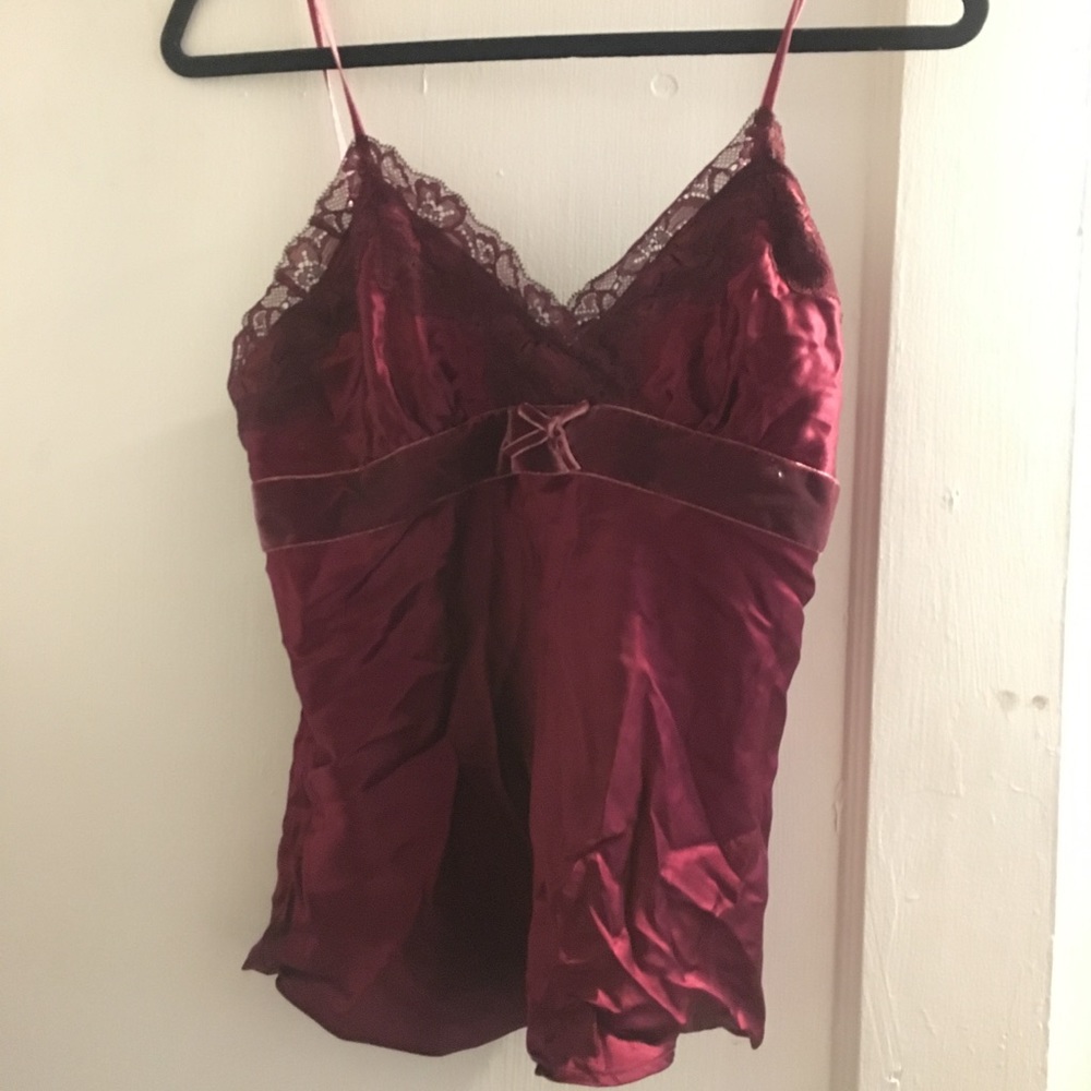 Beautiful satin, lace & velvet I.N.C. Cami- 6