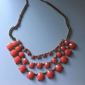 Coral Statement Necklace