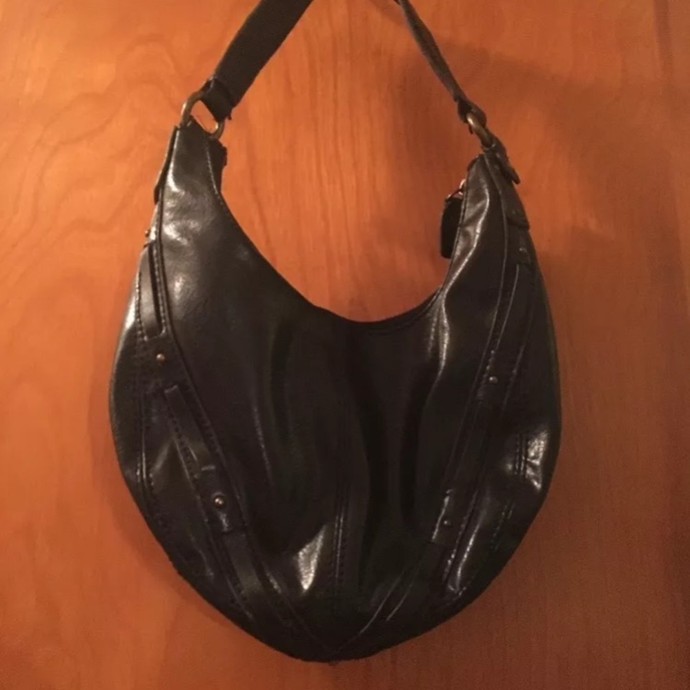 Liz Claiborne Hobo Purse Small Black