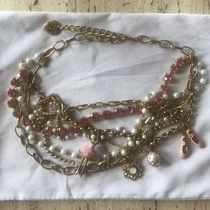 Vintage Betsey Ballerina Necklace