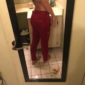 Red pants
