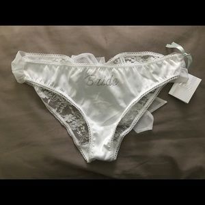 Victoria’s Secret “Bride” panties